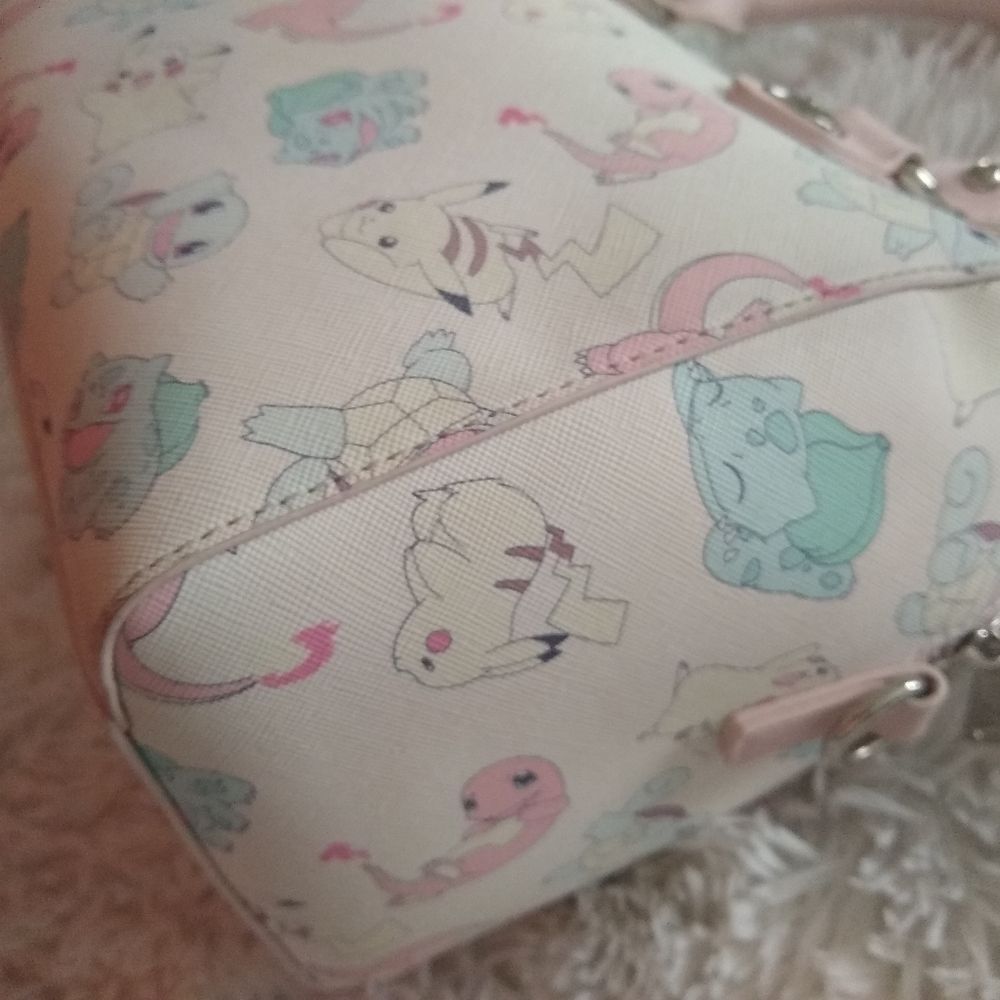 Loungefly Pokémon Starters Pastel Print Purse - Picture 8 of 17